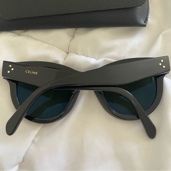 CELINE Round-frame acetate sunglasses - Picture 4 of 8